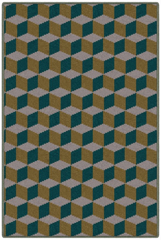 Quirky Ben Pentreath Designs Quirky Cube Soane (7244) with whipped edge 