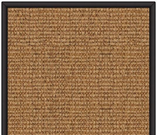 Hackett Coir Rug from above