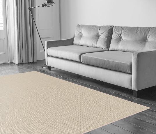 Wool Iconic Herringbone Gable Carpet 1526 in Living Room
