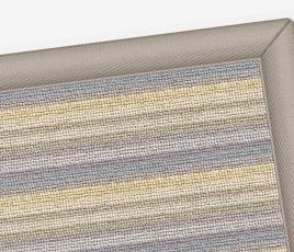Maisie Striped Wool Runner rug corner thumb