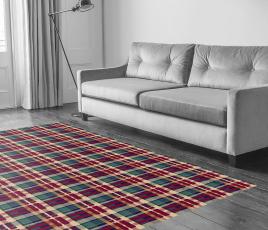 Quirky Tartan Red Red Rose 7165 in Living Room thumb