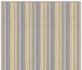 Bella Striped Wool Rug from above thumb