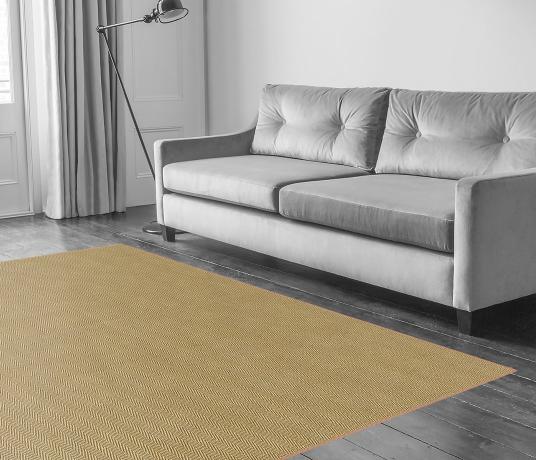 Sisal Herringbone Herne Carpet 4421 in Living Room
