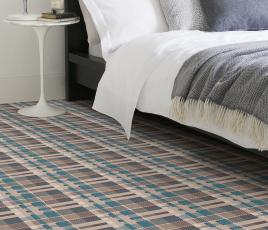 Quirky Tartan Mountain Daisy 7164 in Bedroom thumb