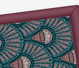 Quirky Deco Blush Rug 1 rug corner thumb