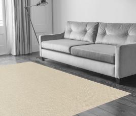 Wool Hygge Fika Warm Milk Carpet 1590 in Living Room thumb