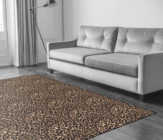 Quirky Leopard Java Carpet 7125 in Living Room