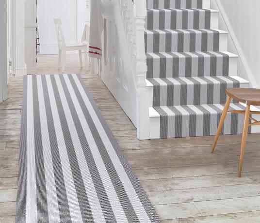 Wool Blocstripe Moon Mineral Bloc Carpet 1853 Stair Runner