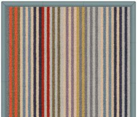 Margo Selby Westbrook Striped Rug 1 from above thumb