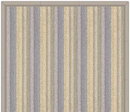 Maisie Striped Wool Rug from above thumb