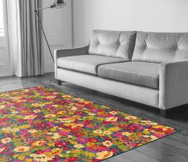 Quirky B Liberty Fabrics Flowers of Thorpe Summer Garden Carpet 7525 in Living Room thumb