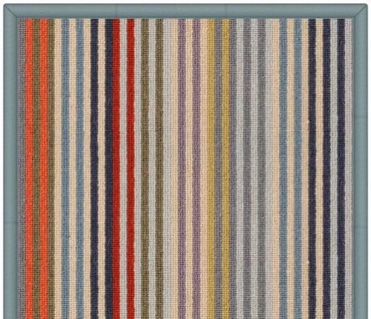 Margo Selby Westbrook Striped Rug 1 from above