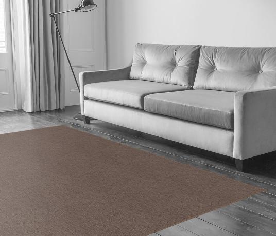 Anywhere Bouclé Cocoa Carpet 8002 in Living Room