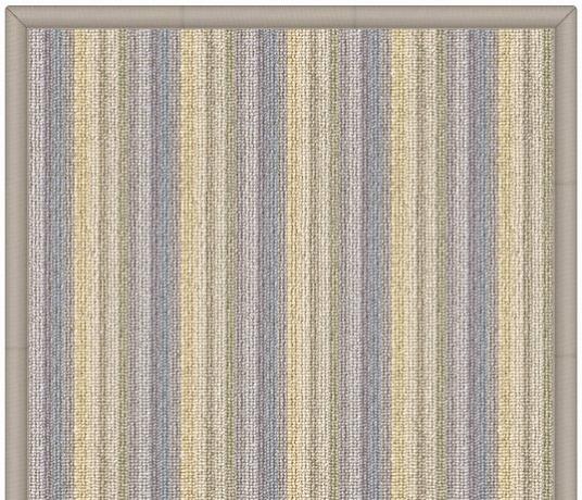 Maisie Striped Wool Rug from above