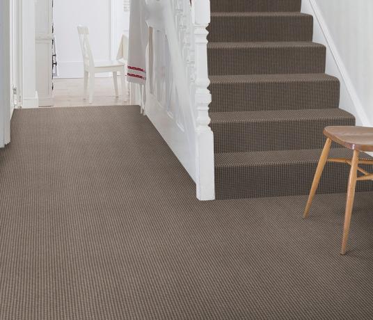 Wool Iconic Stripe Harrison Carpet 1500 on Stairs