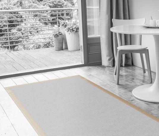 Jute Natural  in Living Room (Make Me A Rug)