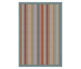 Margo Selby Westbrook Striped Rug 1 from above thumb