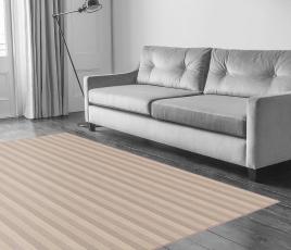 Wool Blocstripe Canvas Olive Bloc Carpet 1855 in Living Room thumb