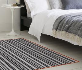 Pippa Striped Wool Rug as a rug (Make Me A Rug) thumb