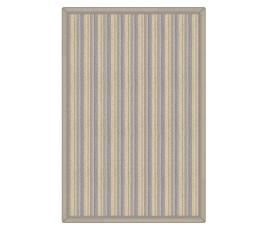 Maisie Striped Wool Rug from above thumb