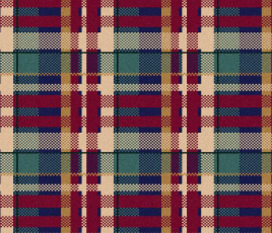 Quirky Tartan Red Red Rose 7165 Swatch