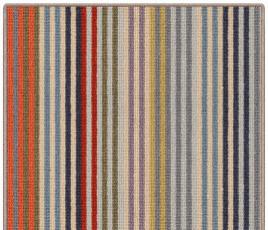 Margo Selby Westbrook Striped Rug 2 from above thumb