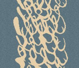 Quirky Waterlake Blue Runner by Ella Doran 7087 Swatch thumb