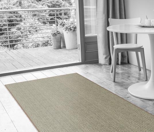 Sisal Herringbone Hazeley Carpet 4428 in Living Room (Make Me A Rug)
