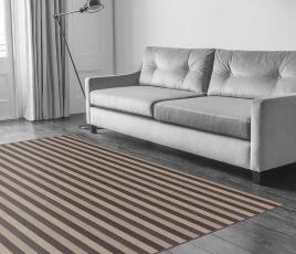 Wool Blocstripe Sable Olive Bloc Carpet 1850 in Living Room thumb