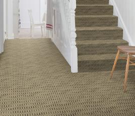 Barefoot Wool Taj Darwaza Carpet 5973 on Stairs thumb