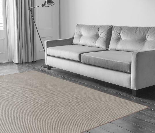 Plush Stripe Sapphire Carpet 8213 in Living Room