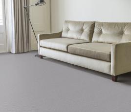 Wool Pinstripe Moon Mineral Pin Carpet 1863 in Living Room thumb
