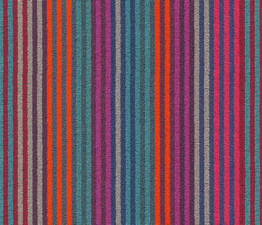 Margo Selby Stripe Carnival Waltzer Carpet 1991 Swatch
