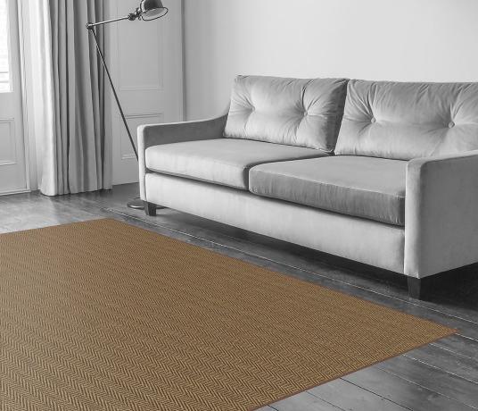 Sisal Herringbone Hinton Carpet 4425 in Living Room