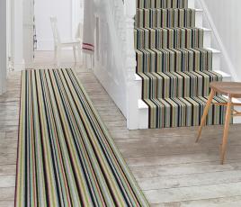 Wool Rock 'n' Roll High Voltage Carpet 1975 Stair Runner thumb