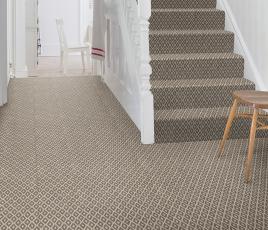 Barefoot Wool Taj Beygum Carpet 5993 on Stairs thumb