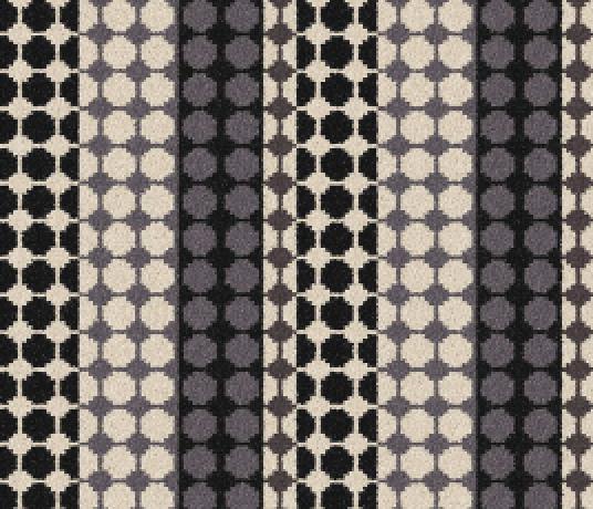 Quirky Margo Selby Button Black Carpet 7215 Swatch