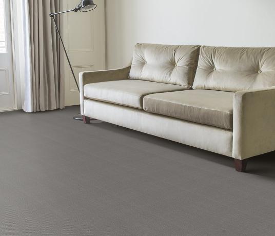 Wool Cord Smoke Carpet 5783 in Living Room