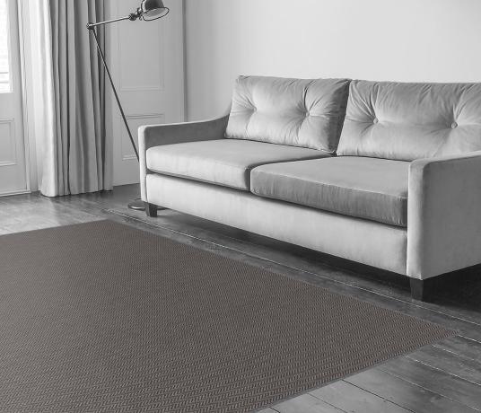 Anywhere Herringbone Slate Carpet 8048 in Living Room