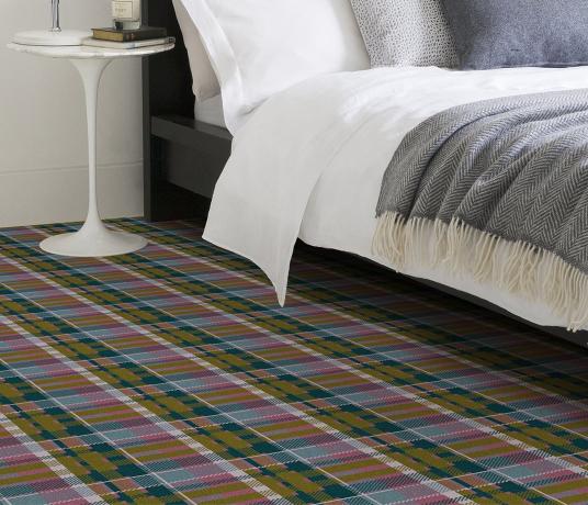 Quirky Tartan Gallant Weaver 7160 in Bedroom