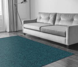 Quirky B Liberty Fabrics Strawberry Meadow Peacock Carpet 7512 in Living Room thumb