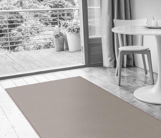 Wool Rib Elm Carpet 1833 in Living Room (Make Me A Rug)