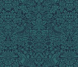 Quirky B Liberty Fabrics Strawberry Meadow Peacock Carpet 7512 Swatch thumb