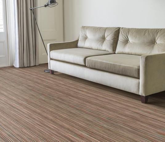 Wool Iconic Stripe Fitzgerald Carpet 1543 in Living Room