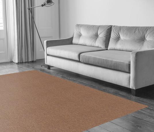 Anywhere Bouclé Copper Carpet 8001 in Living Room