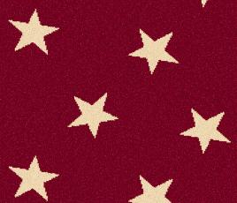 Quirky Stars Red Sky Runner 7093 Swatch thumb