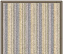 Kato Striped Wool Rug from above thumb