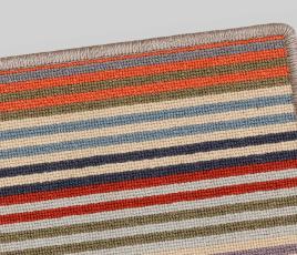 Margo Selby Westbrook Striped Runner 2 rug corner thumb
