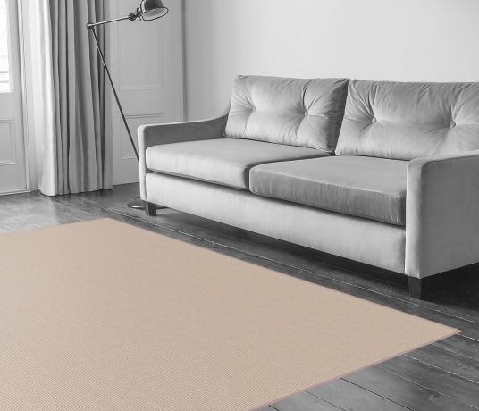 Wool Pinstripe Canvas Olive Pin Carpet 1865 in Living Room