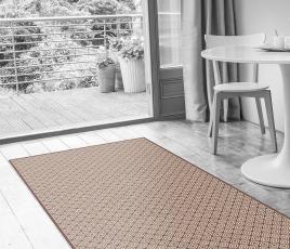 Quirky Geo Grey Runner 7047 in Living Room (Make Me A Rug) thumb